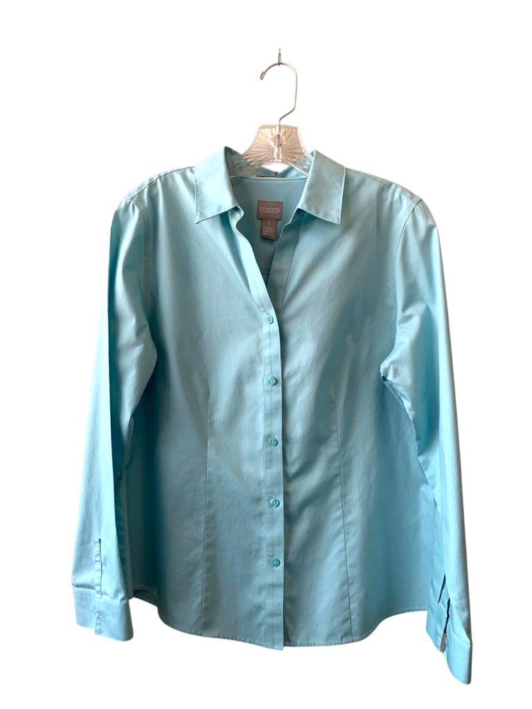 CHICO'S  medium BLOUSE W