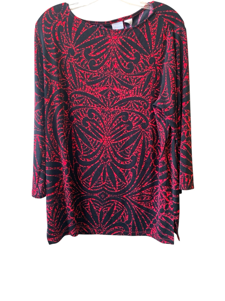 CHICO'S  large TOP  W