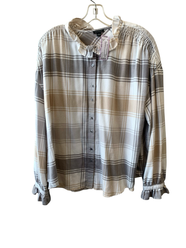 ANN TAYLOR  large BLOUSE W