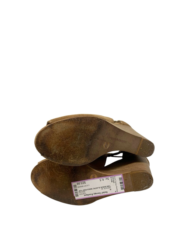 LUCKY BRAND  6.5 WEDGE W