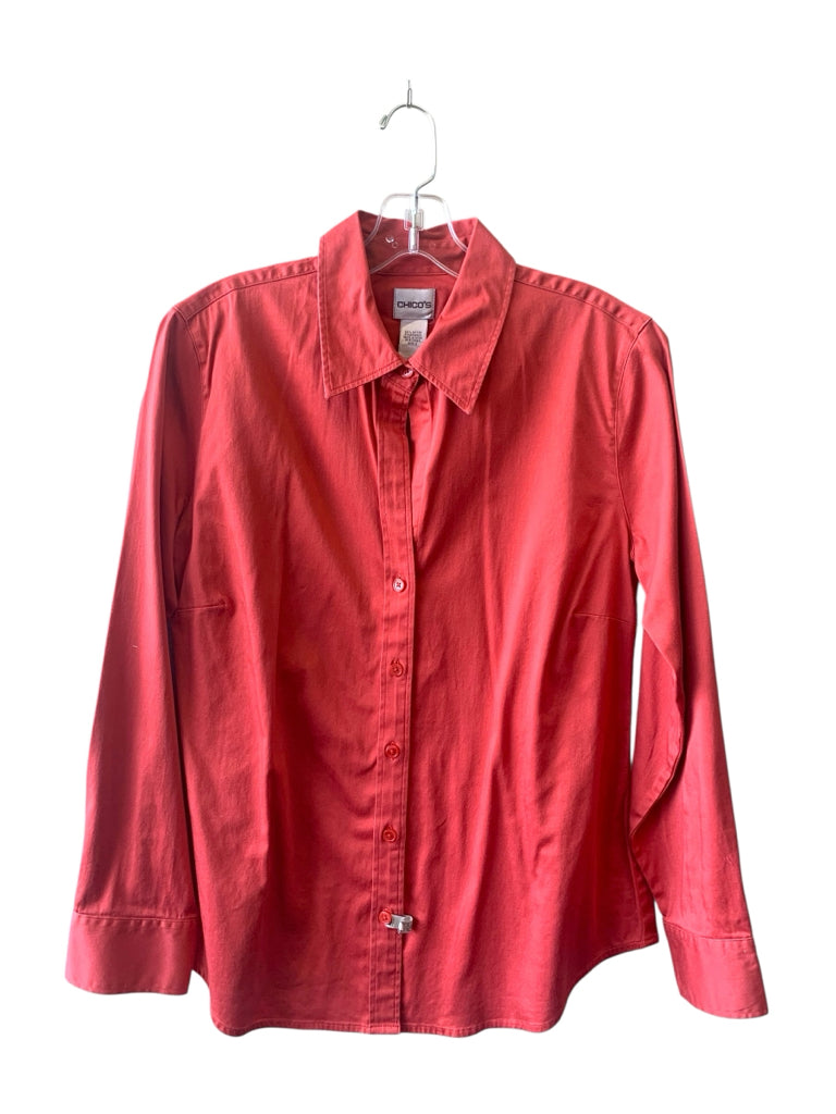 CHICO'S  large BLOUSE W