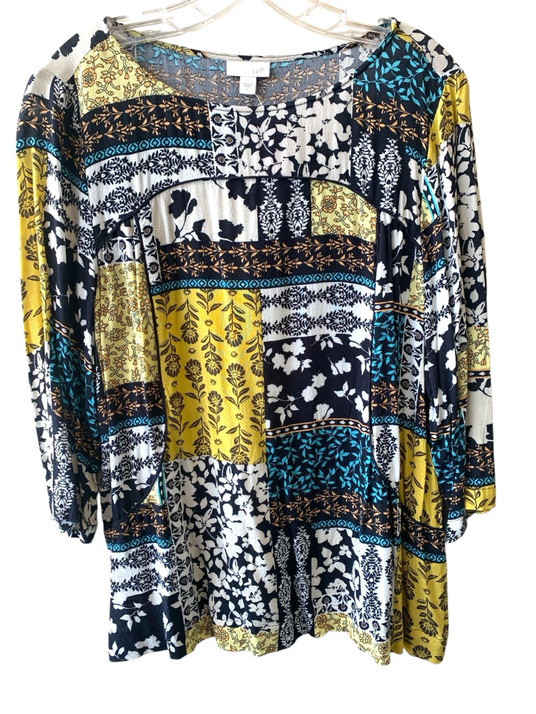 J JILL  large TOP  W