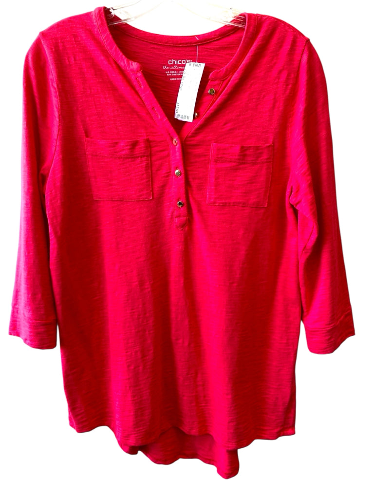 CHICO'S  small TOP W