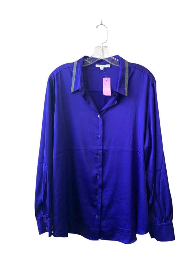 CHICO'S  18 BLOUSE W