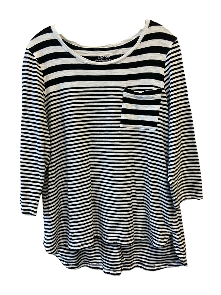 CHICO'S Size large TOP  W
