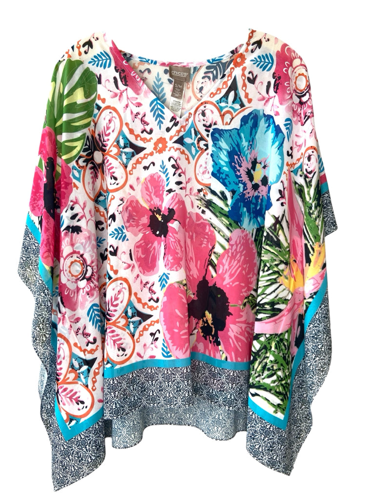 CHICO'S Size s/M TOP W
