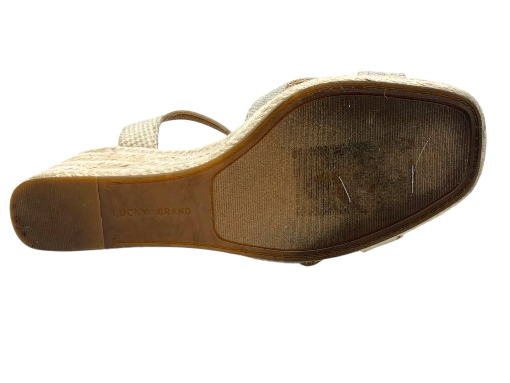 LUCKY BRAND  7.5 WEDGE W
