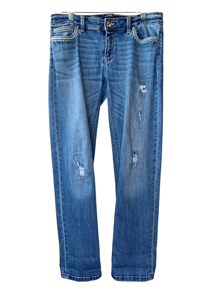 WHITE HOUSE BLACK MARKET  4 JEANS W