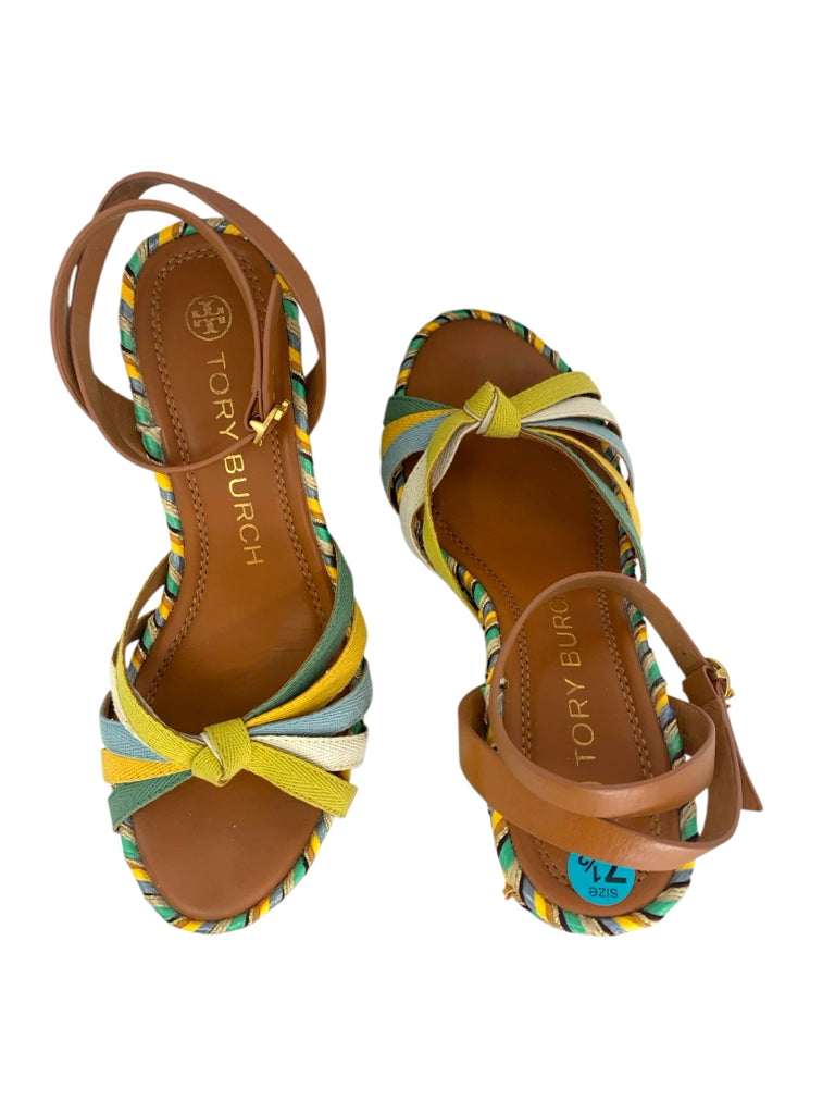 TORY BURCH  7.5 WEDGE W