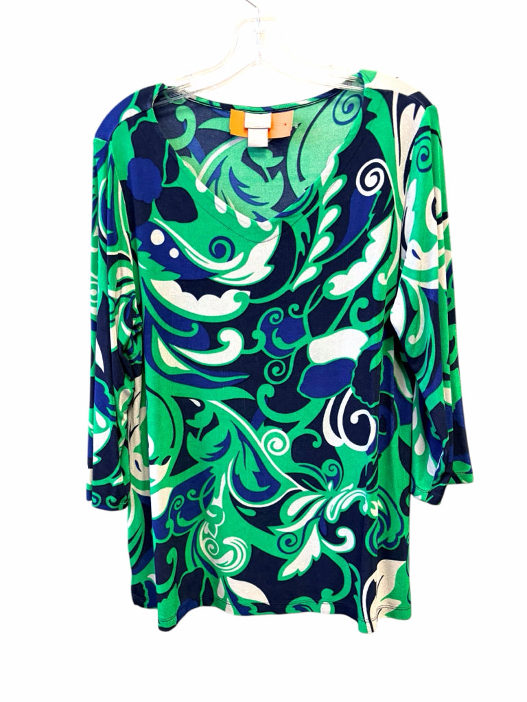 CHICO'S Size large TOP  W