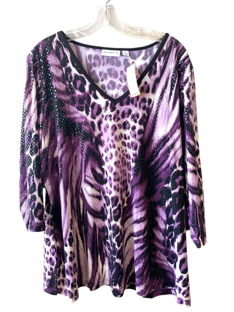 SUSAN GRAVER  xL TOP W