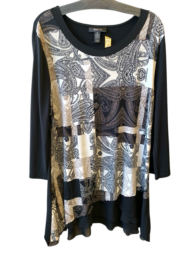 STYLE & CO  xL TOPW