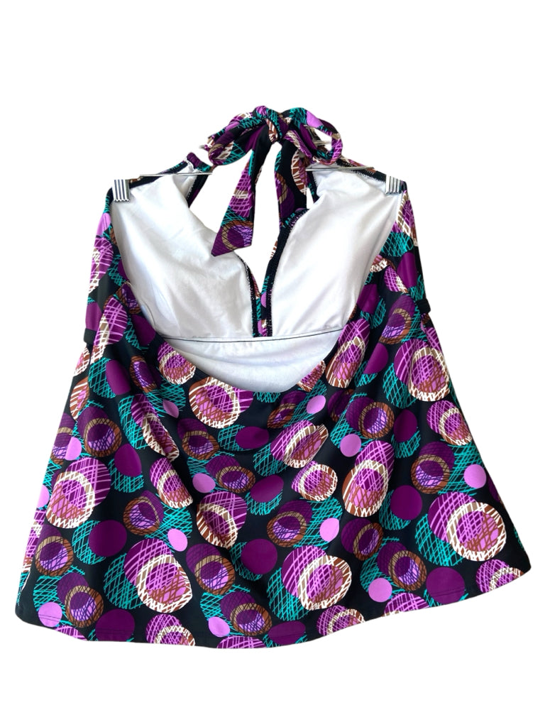 ANNE COLE Size 14 TANKINI W