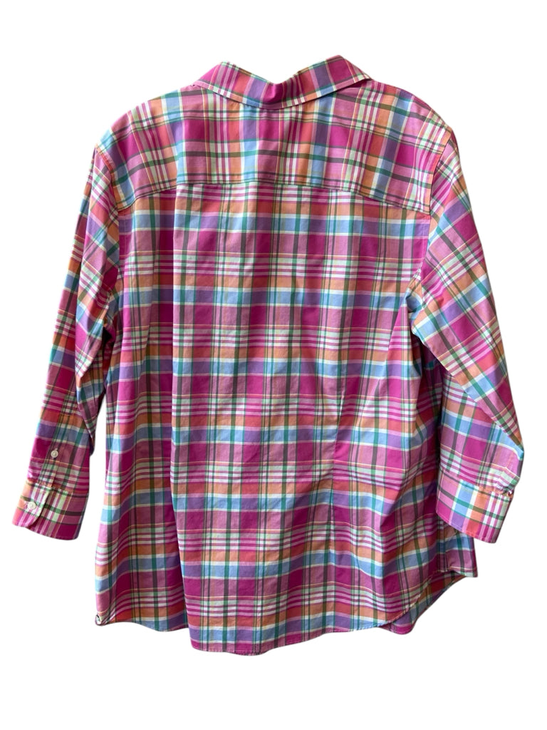 CHAPS Size 1X BLOUSE W