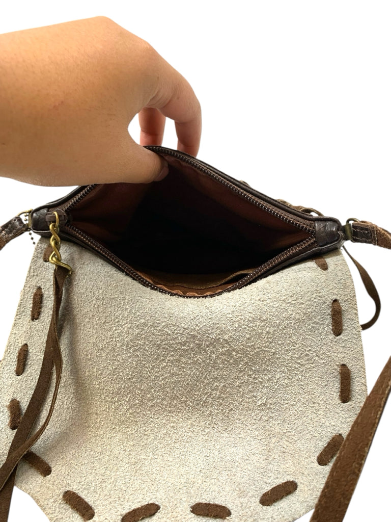 LEATHER ROCK  small CROSSBODY W