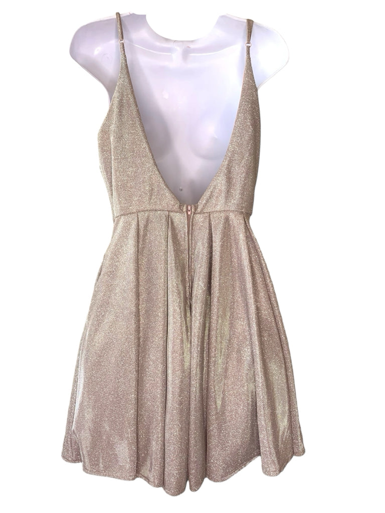 bee darlin dresses b. darlin teal strappy back satin gown