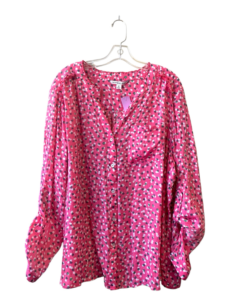 ZAC & RACHEL  3XL BLOUSE W