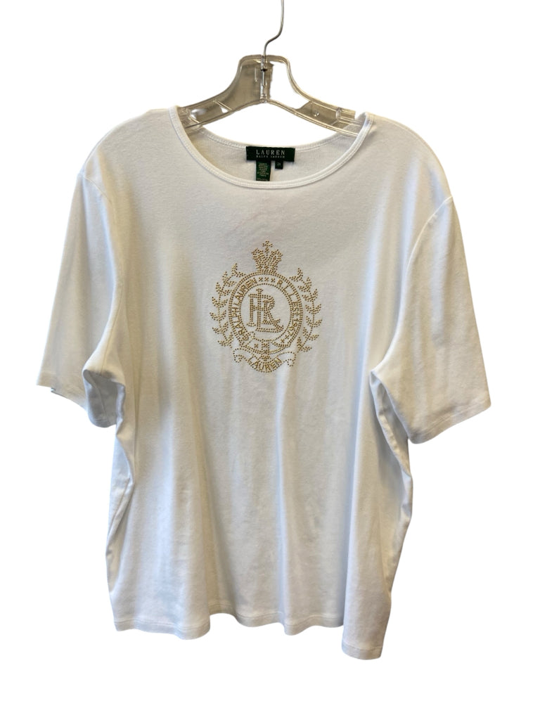 RALPH LAUREN Size 2X TOP W