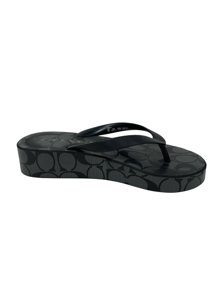 COACH  6 FLIPFLOP W