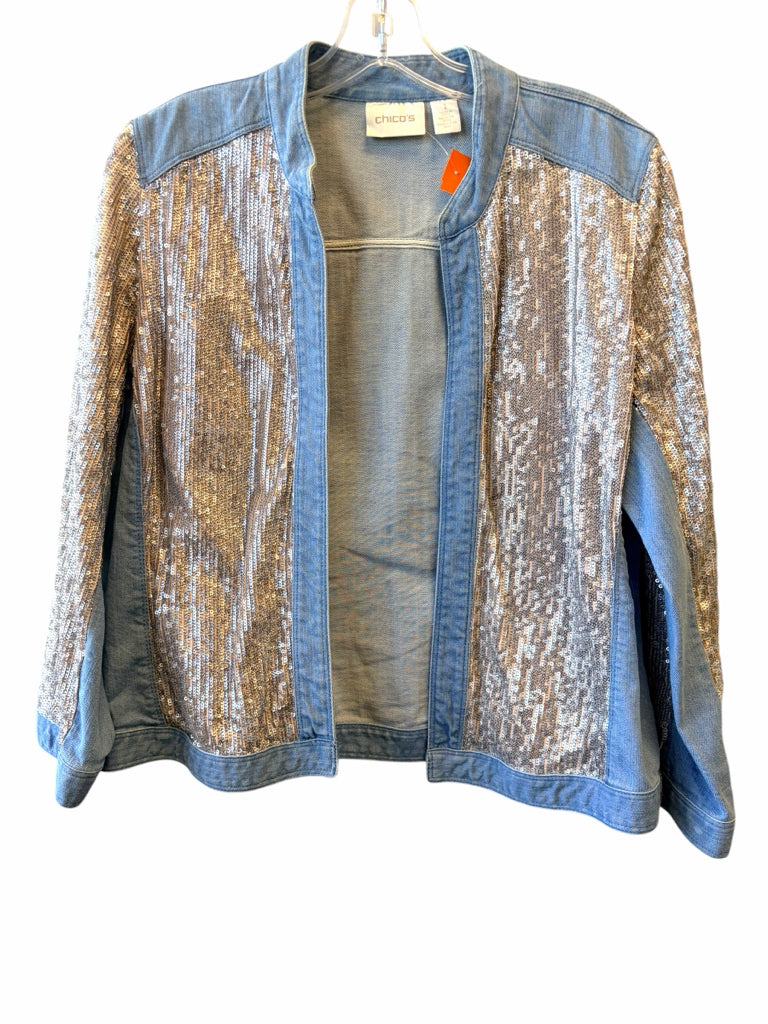 CHICO'S Size medium JACKET W