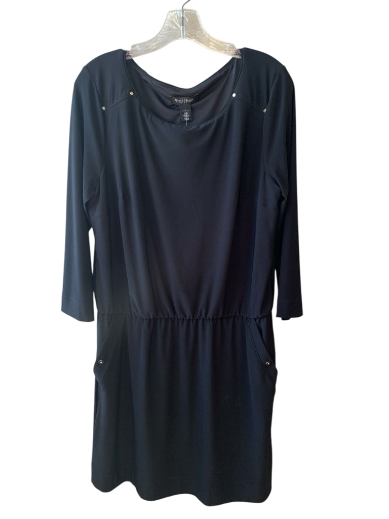 WHITE HOUSE BLACK MARKET  large DRESS W