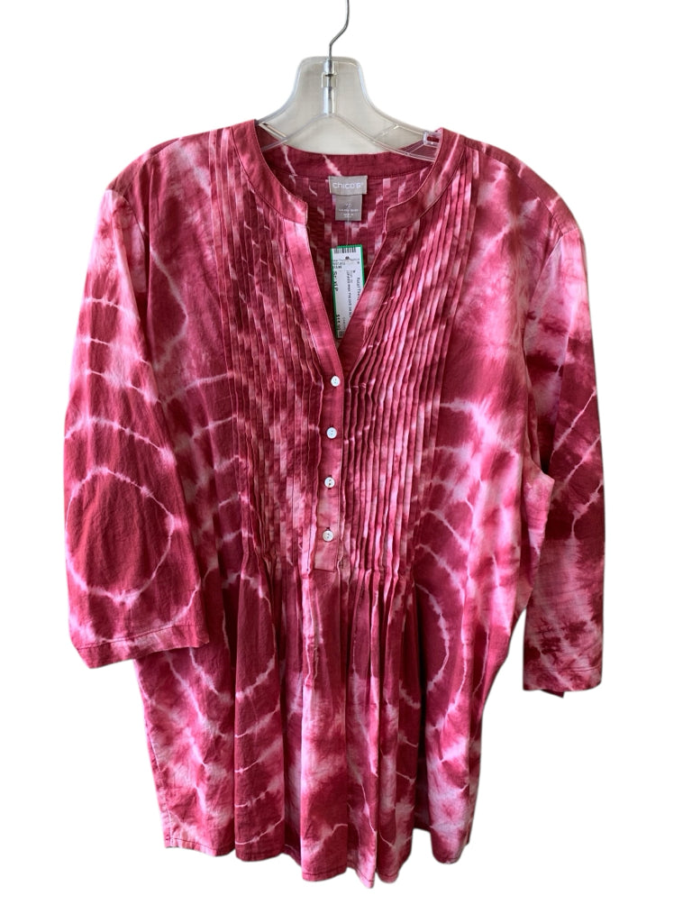 CHICO'S Size xLP TOP  W