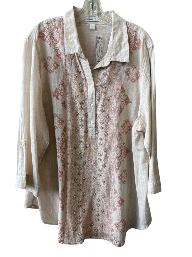 COLDWATER CREEK Size 2X TOP  W