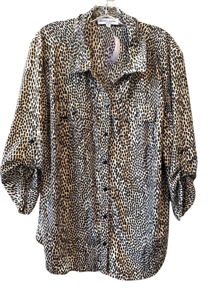 REBECCA MALONE  2X BLOUSE W