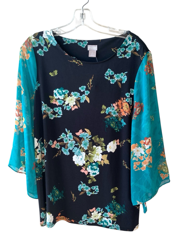 CHICO'S  medium TOPW