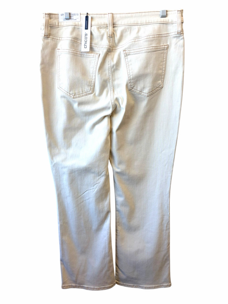 CHICO'S Size 10 JEANS W
