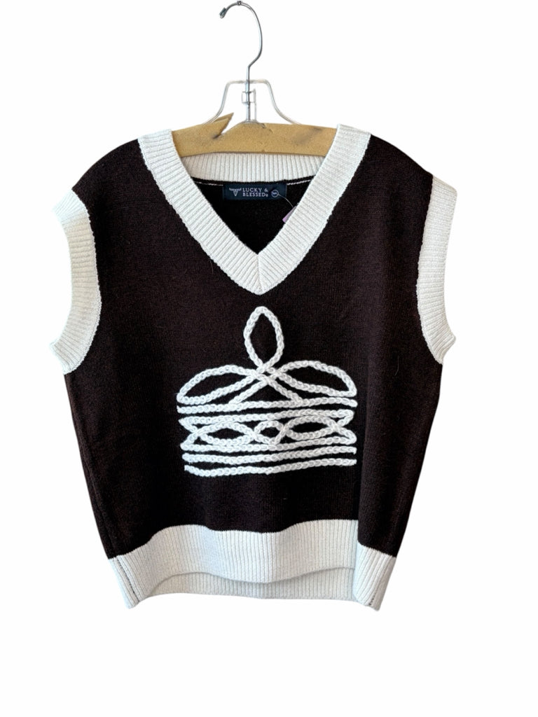 LUCKY & BLESSED Size m/L SWEATER W