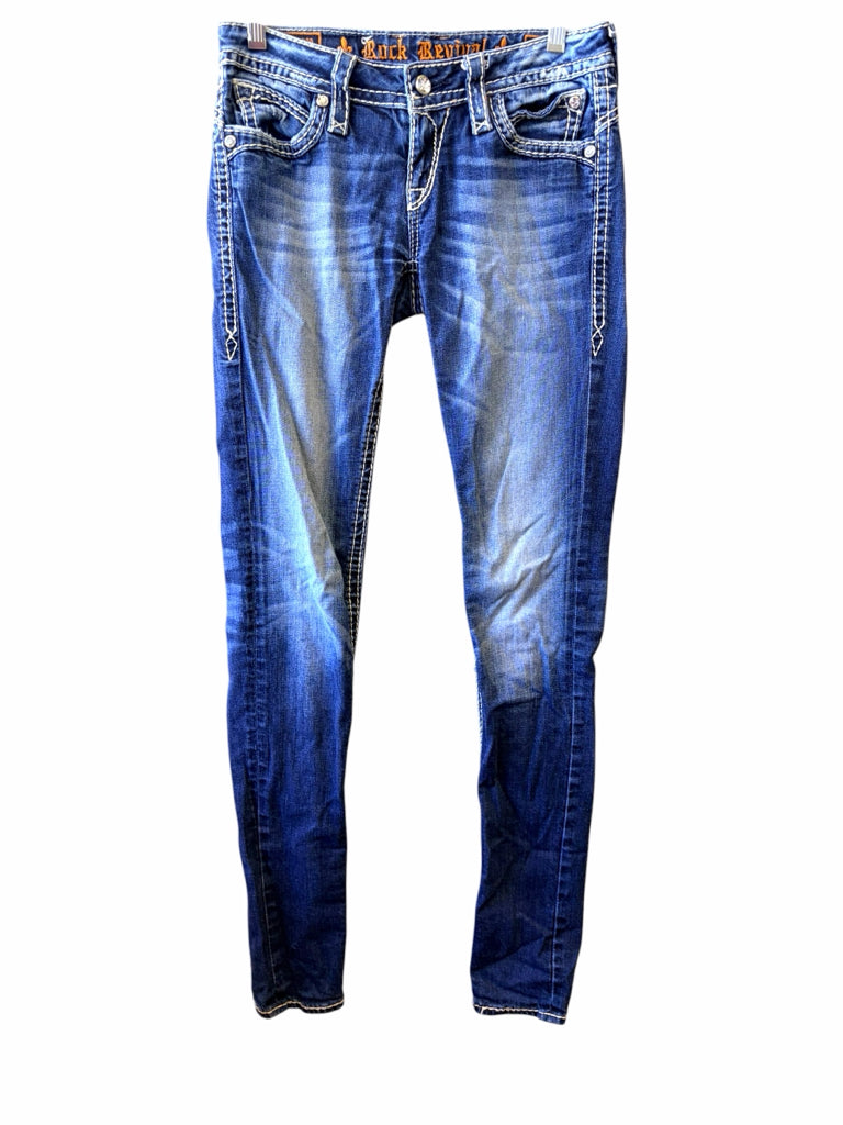 ROCK REVIVAL Size 4 JEANS W