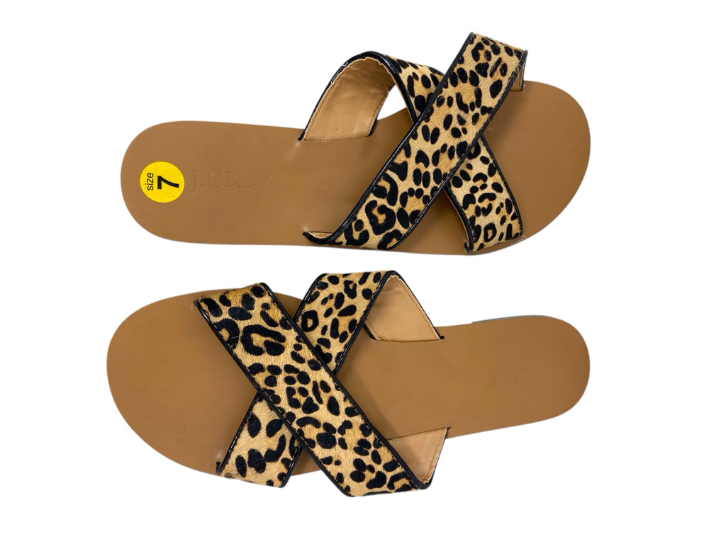 J CREW Size 7 SLIDE W