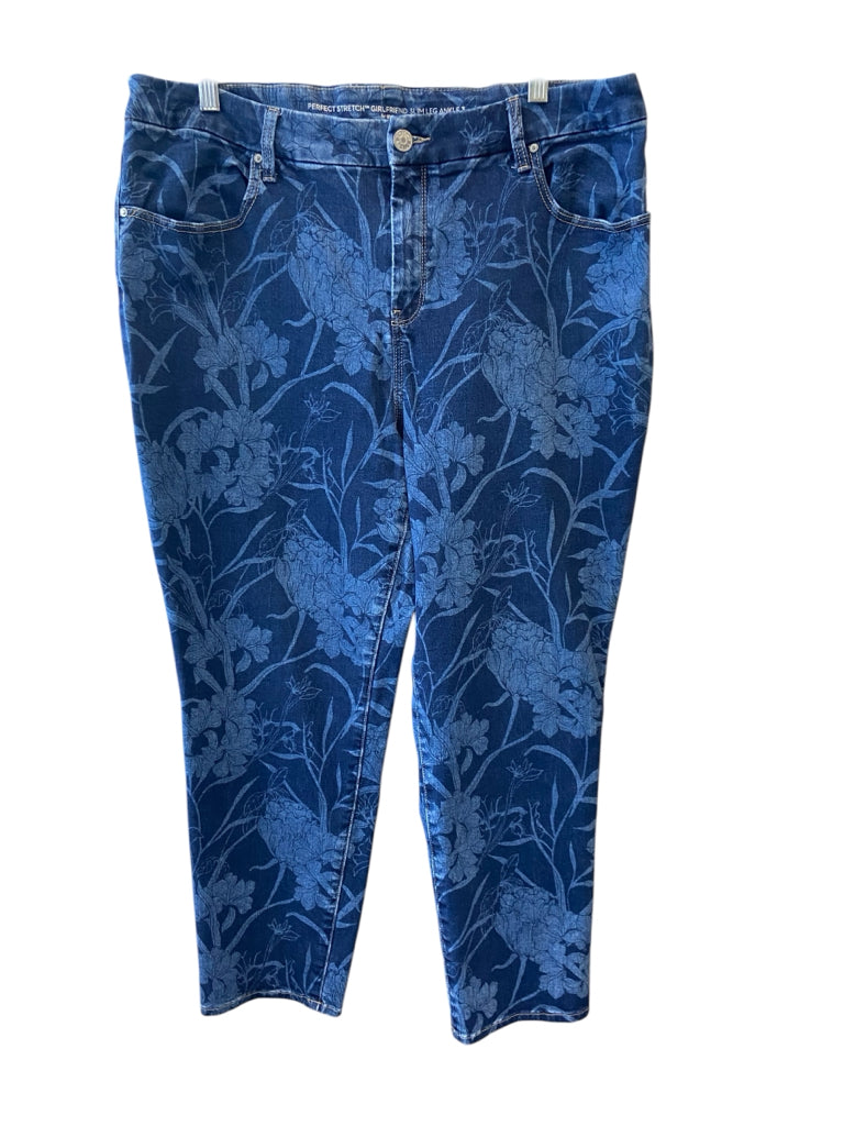 CHICO'S Size 16 JEANS W