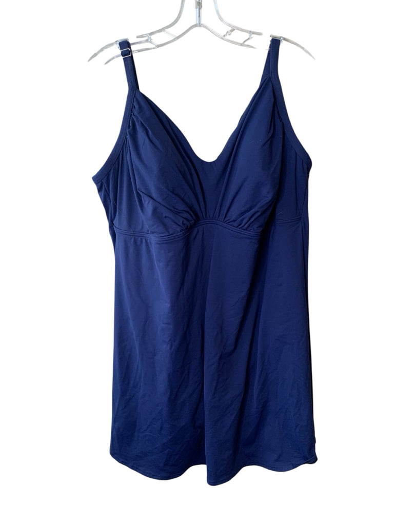 LAND'S END  22W SWIMSUIT W