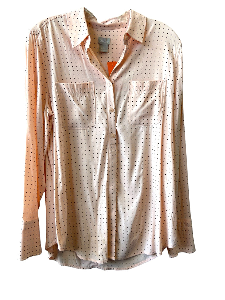 CHICO'S Size small TOP  W