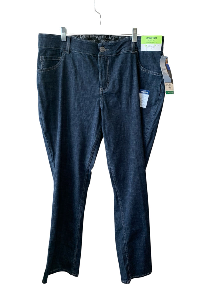 RIDERS Size 16W JEANS W