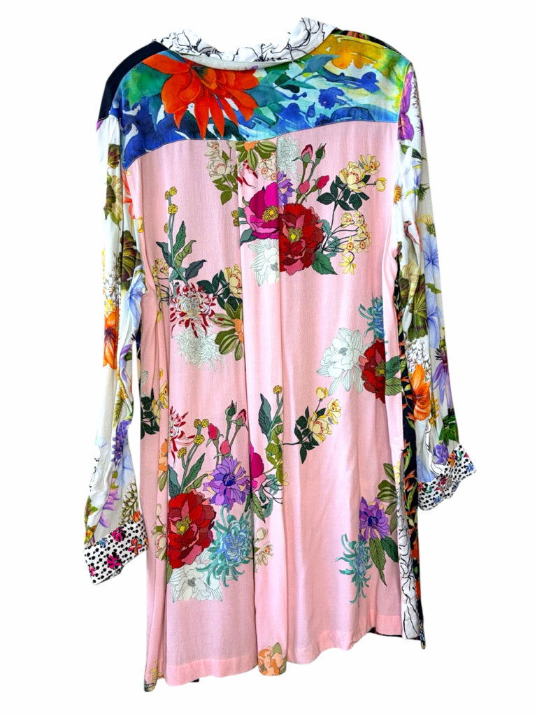 JOHN MARK Size large BLOUSE W