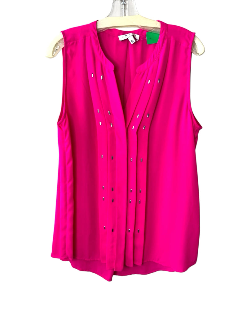 CHAUS  large BLOUSE W