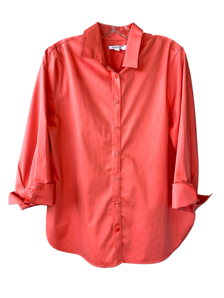 CHICO'S Size medium BLOUSE W
