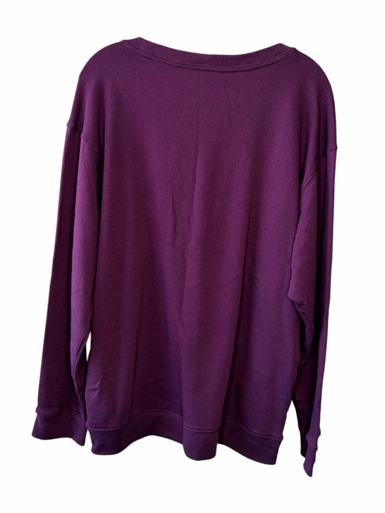 PINK-VICTORIA SECRET Size large SWEAT SHT