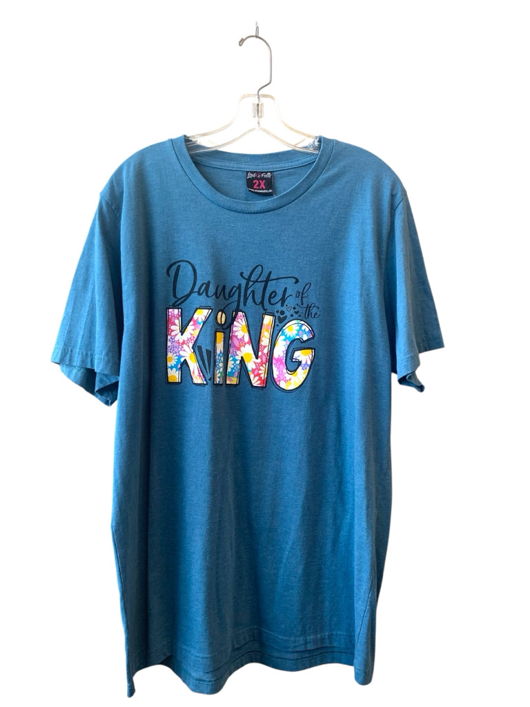 LOVE IN FAITH  2XL TOP  W