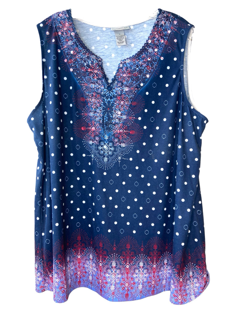 CATHERINES Size 1X TOP W