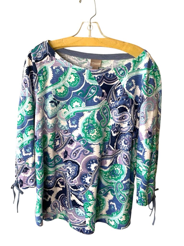 CHICO'S  large TOP W