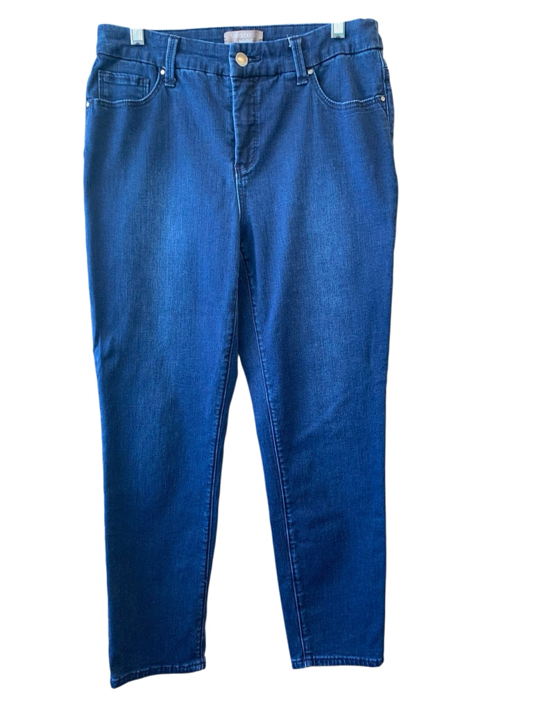 CHICO'S  6ANKLE JEANS W