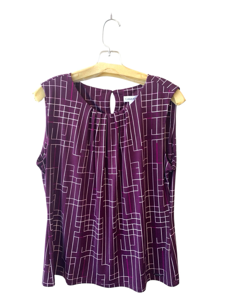 CALVIN KLEIN  large TOP W