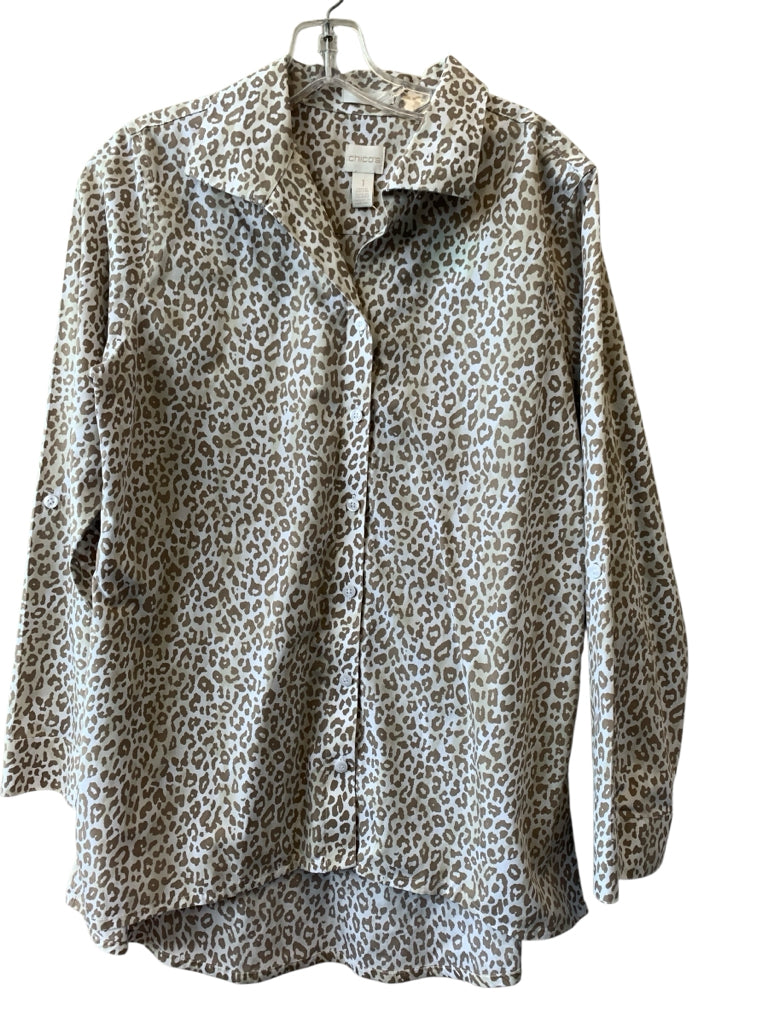 CHICO'S  medium BLOUSE W