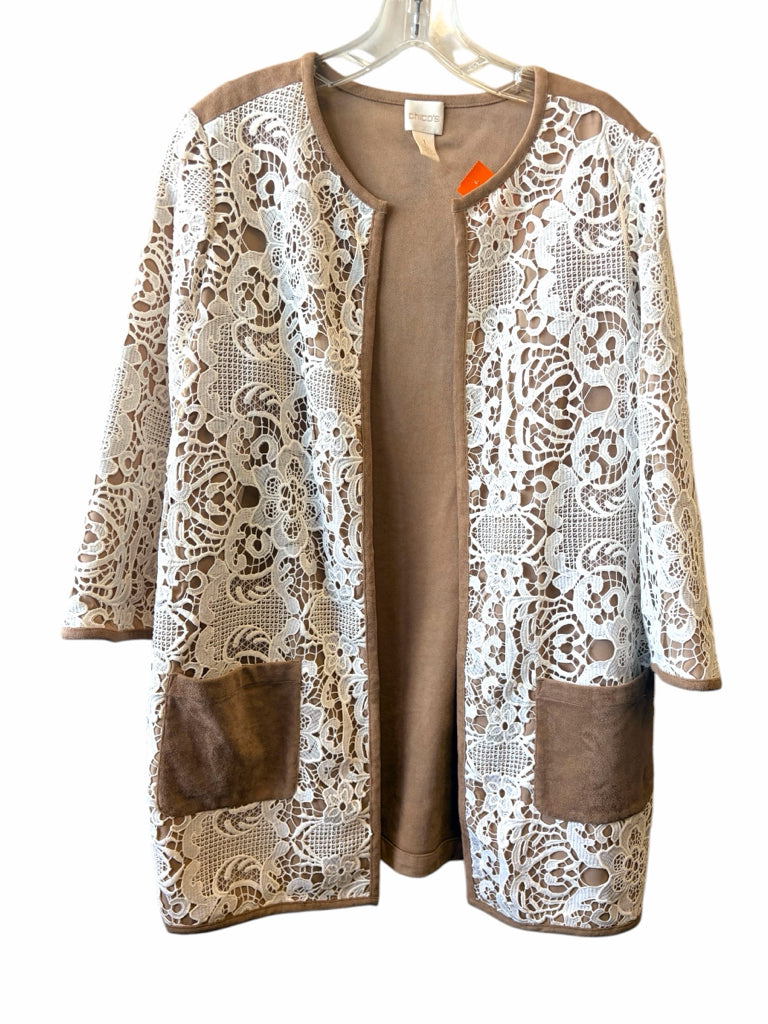 CHICO'S Size medium COAT W