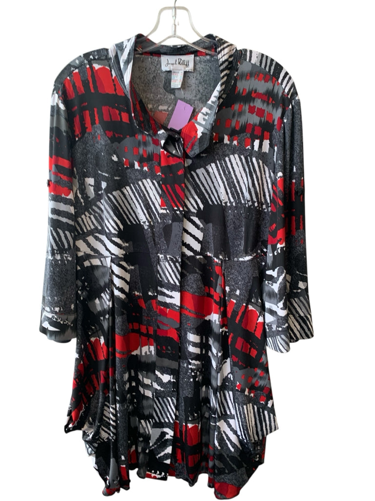 JOSEPH RIBKOFF Size 16 BLOUSE W