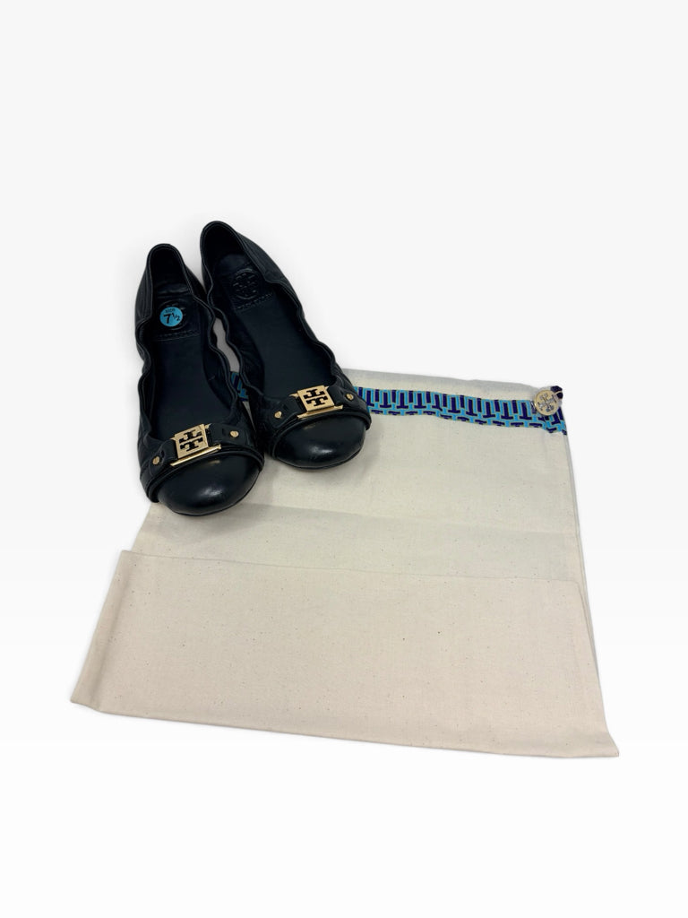 TORY BURCH Size 7.5 FLAT W